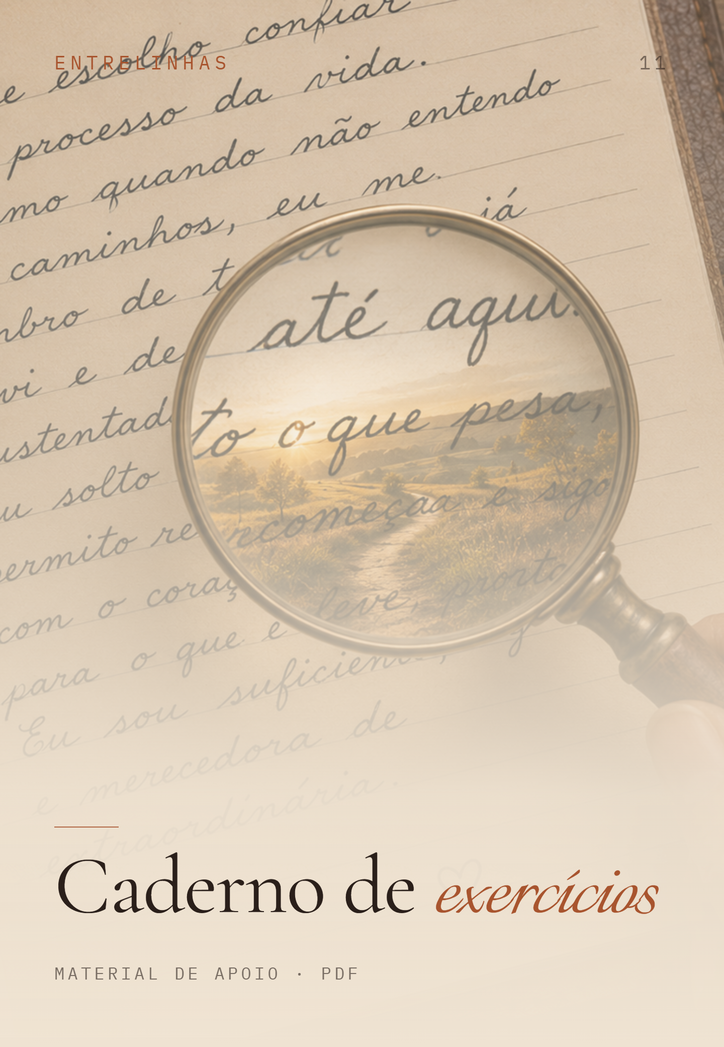 Capa do Caderno de Exercícios